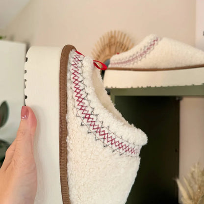 Sherpa Fleece Platform Slippers - Buy 1 Get 1 Free