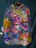 Women's Colorful Printed Shirt