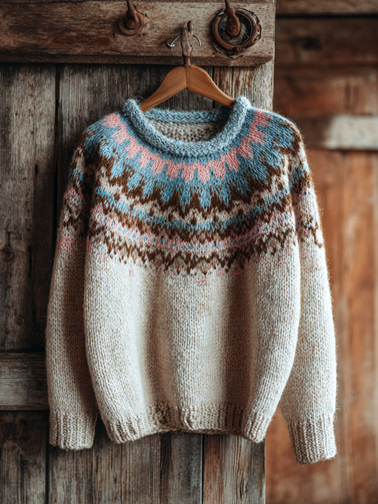 Gracefully Designed Sweater