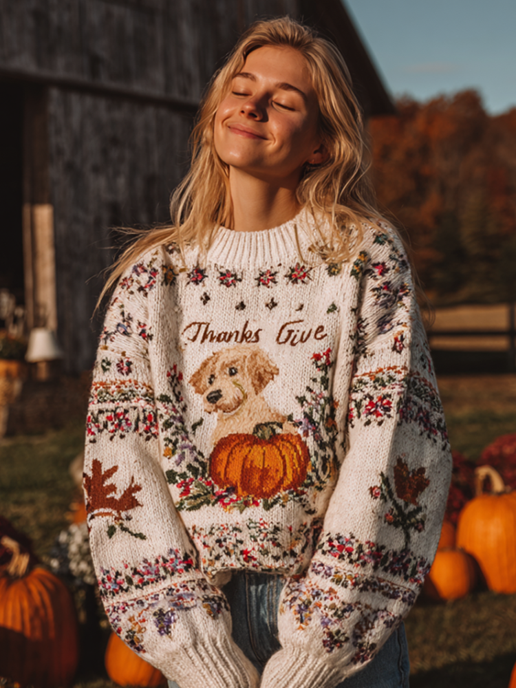 Gracefully Designed Sweater