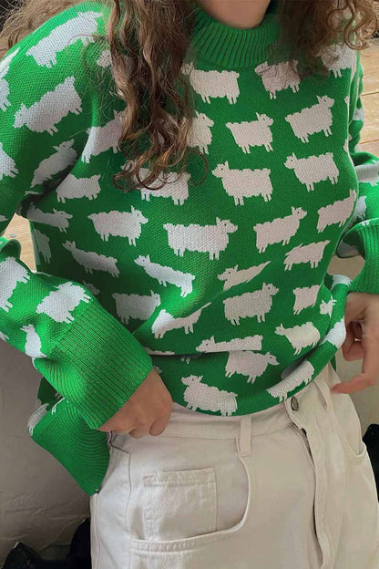 Gracefully Designed Sweater