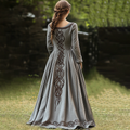 Vintage Viking Celtic Linen Dress elevenforest
