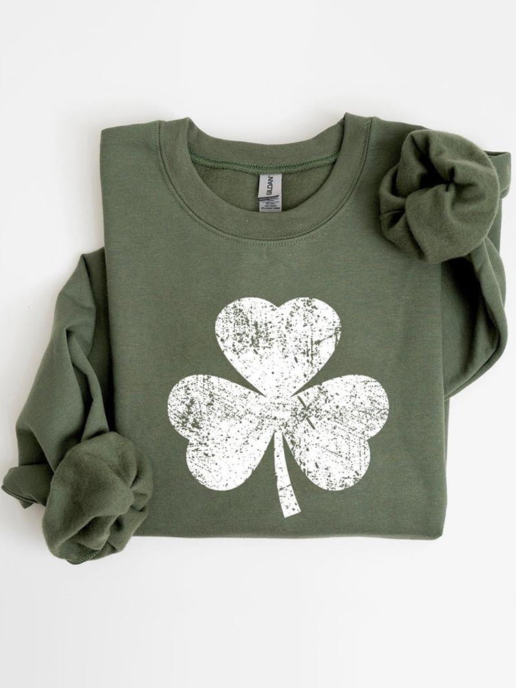 Comstylish Women's St. Patrick's Comfort Printed Sweatshirt 1