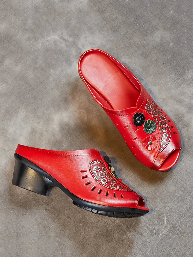 Vintage Inspired Sandals with a Contemporary Edge