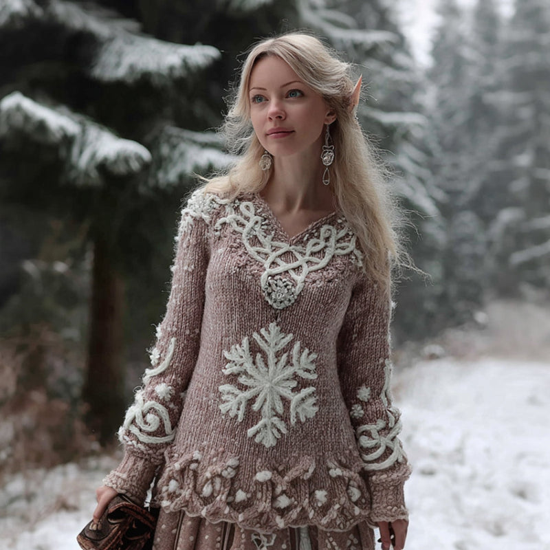 Gracefully Designed Sweater