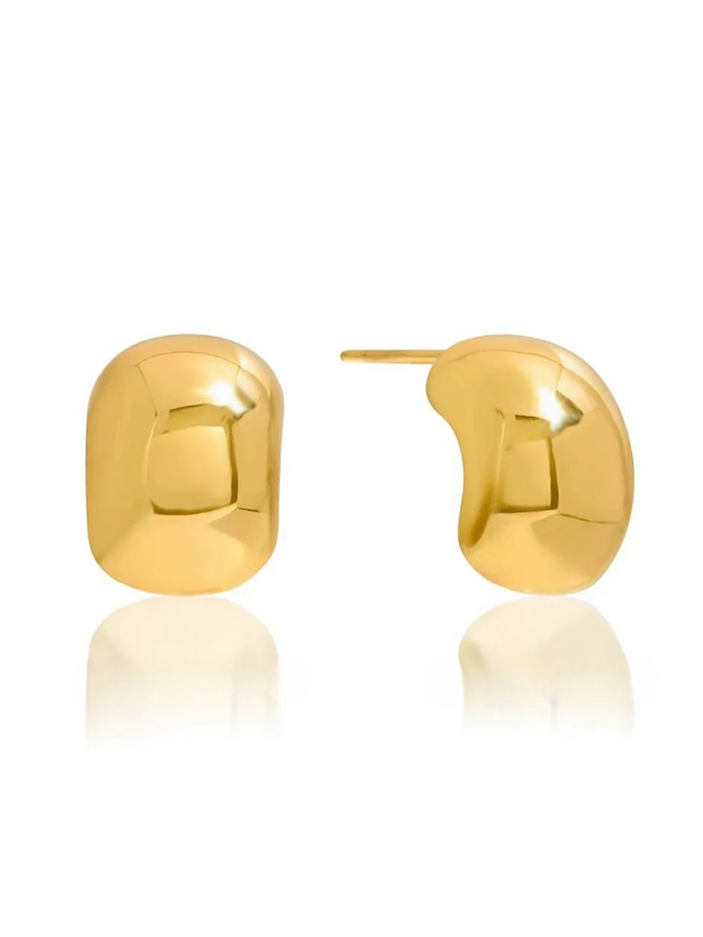 Nahla Sculptural Hoop Earrings