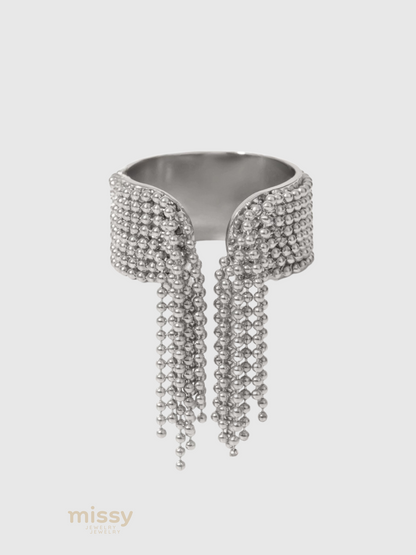 Ariam Titanium Tassel Ring