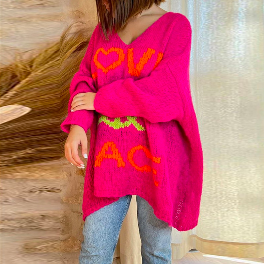 Gracefully Designed Sweater