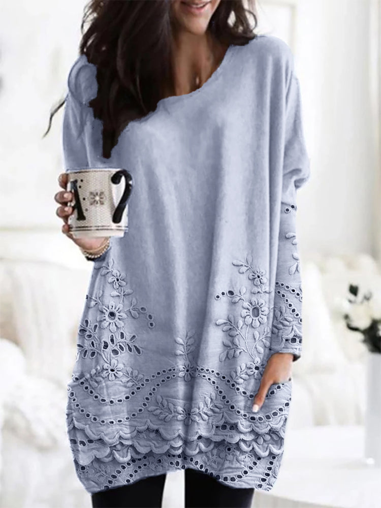 Gracefully Designed Sweater