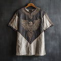 Mens Vintage Viking Eagle Celtic Design Shirt elevenforest