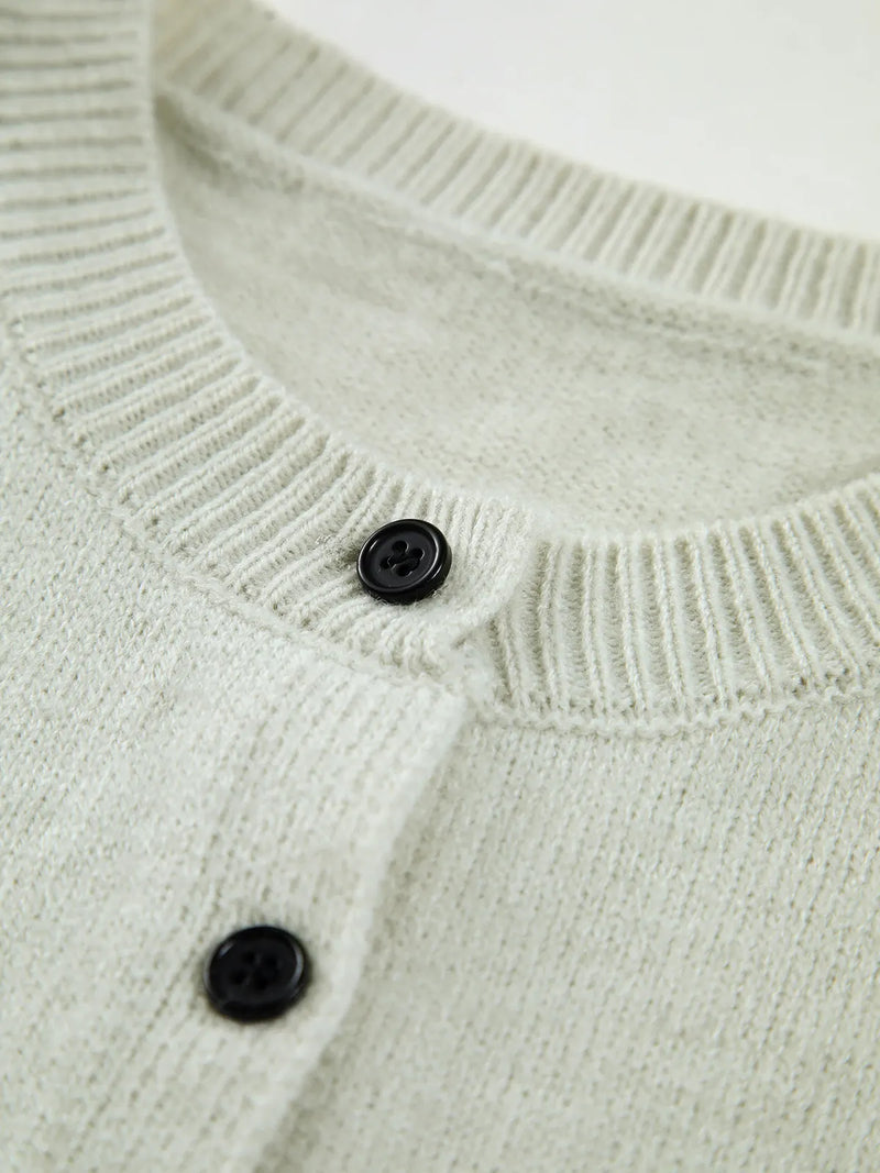 Button Up Sweater Vest