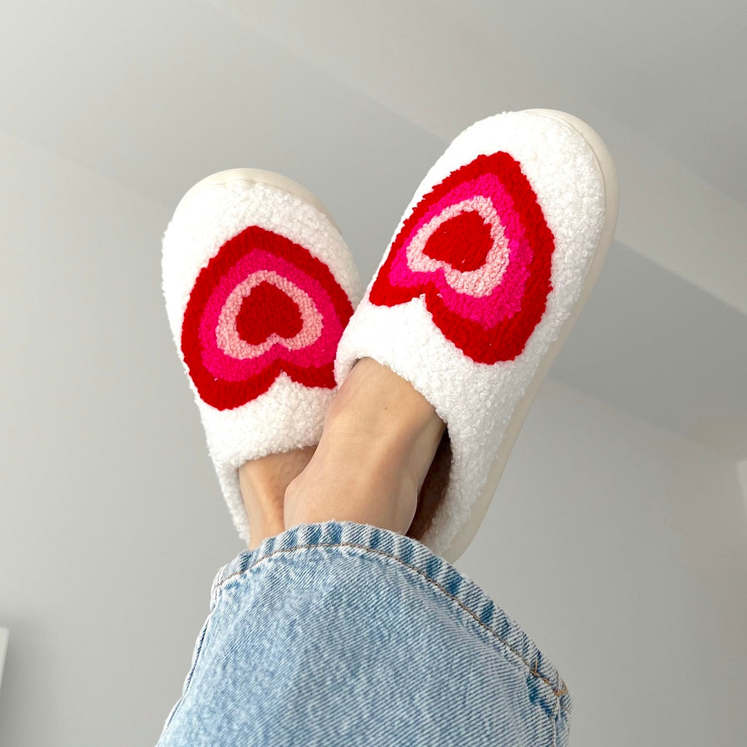 Heart Slippers