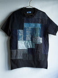 Women's Vintage Patchwork Embroidered Linen Blend Shirt elevenforest