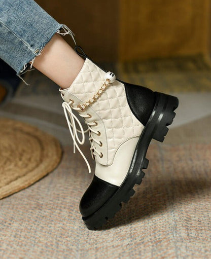 Afina Leather Boots