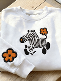 Comstylish Interesting Animal Pattern Design Casual Round Neck Sweatshirt