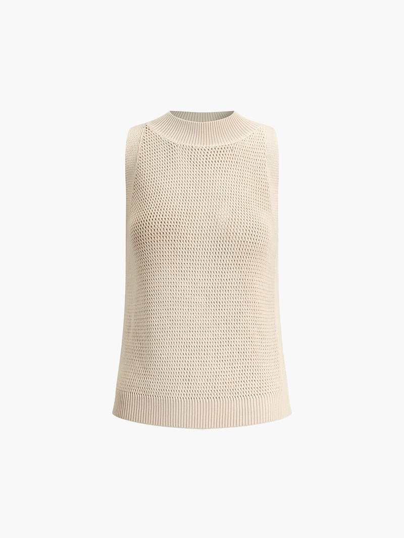 Knit Hollow Vest