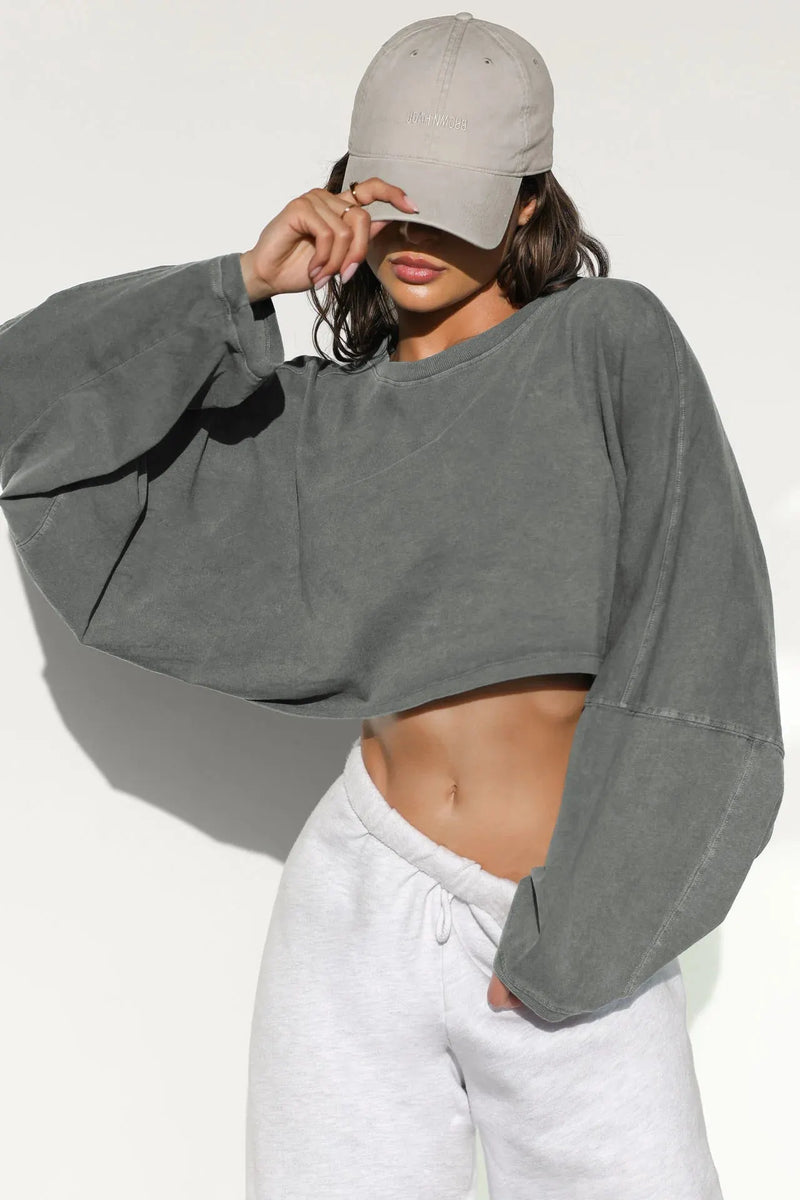 European and American Short Sports Bottoming Shirt T-shirt Knitwear
