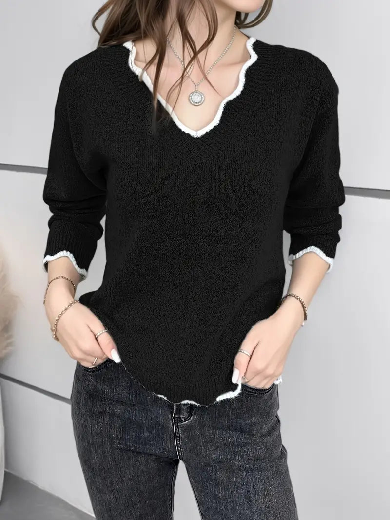 Gracefully Designed Sweater
