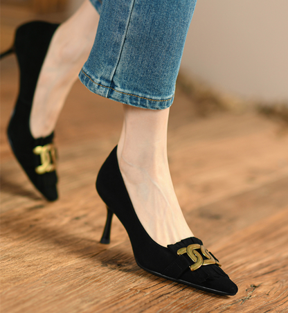 Sophisticated Heels with a Clean Classic Look