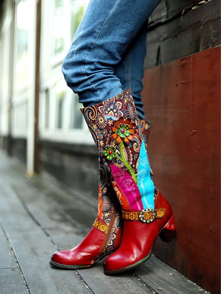 Classic Vintage Boots with a Flattering Fit