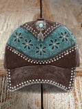 Western Print Vintage Baseball Cap elevenforest
