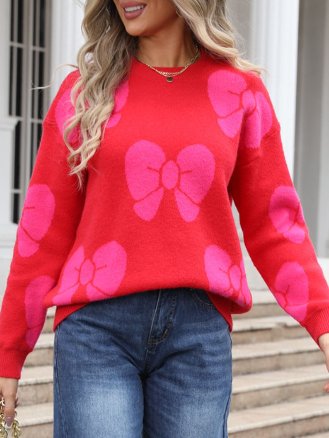 Gracefully Designed Sweater