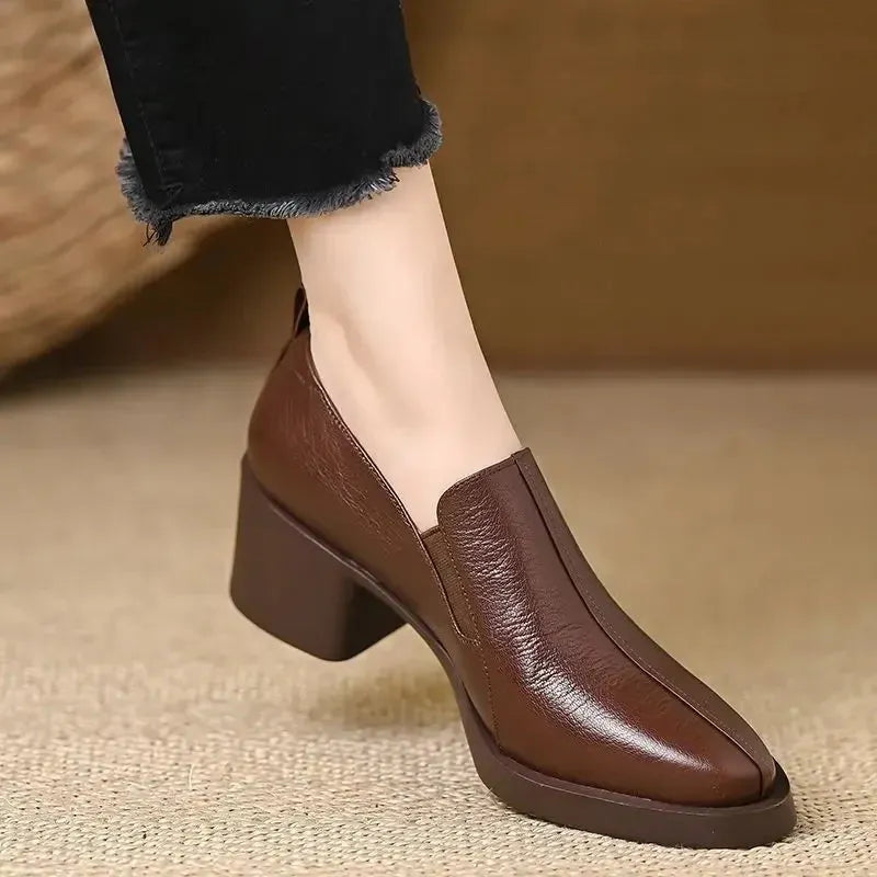 Casually Elegant Heels with a Refined Edge