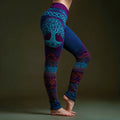 Women's Viking Celtic Knot Tree Of Life Leggings elevenforest