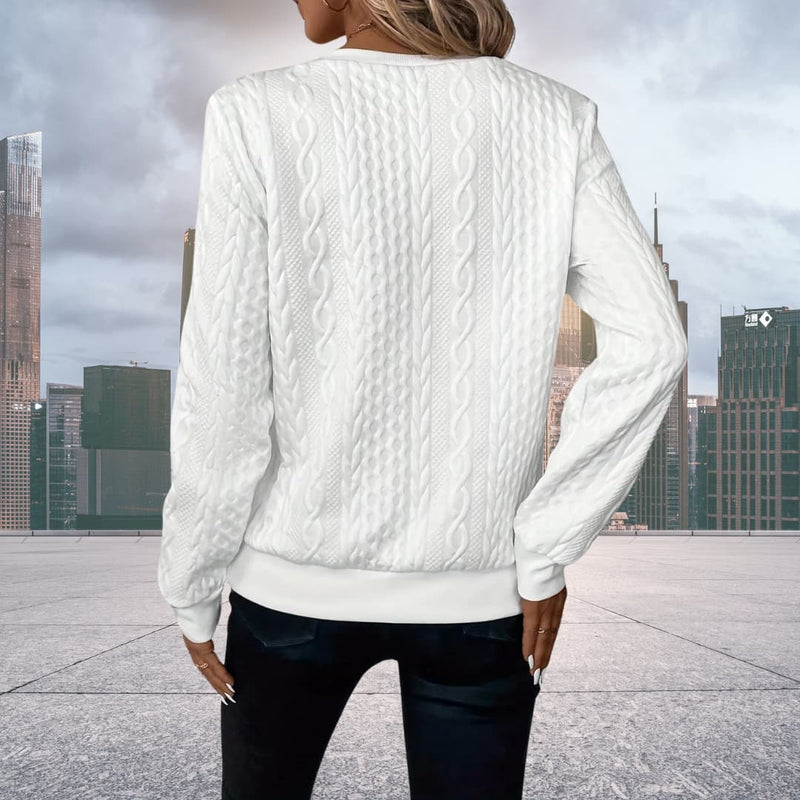 Gracefully Designed Sweater