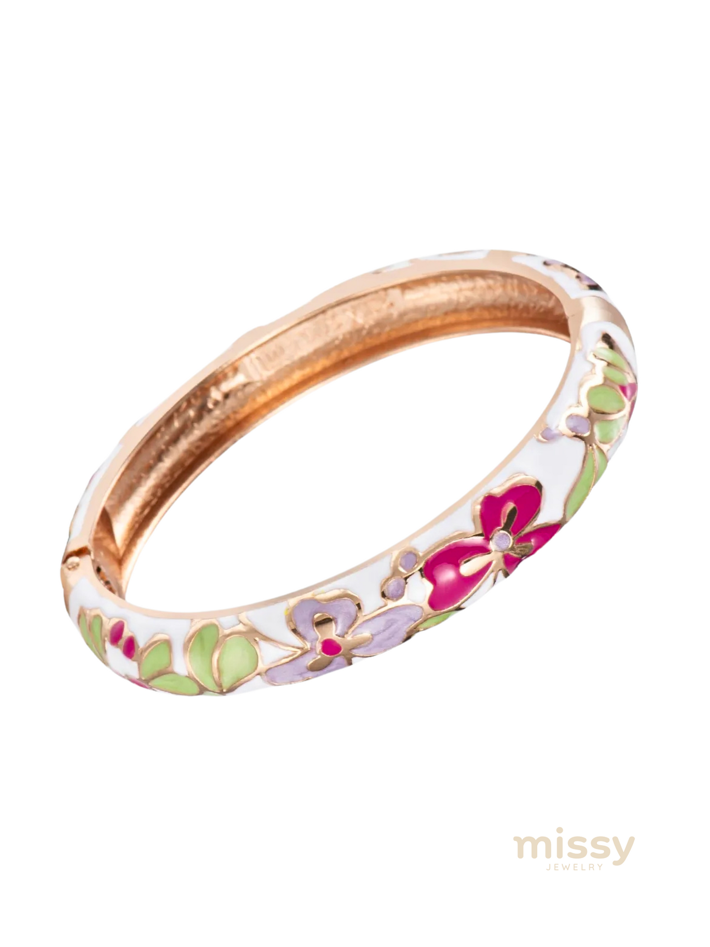 Aria White Bangle