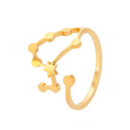 Zodiac Star Sign Rings