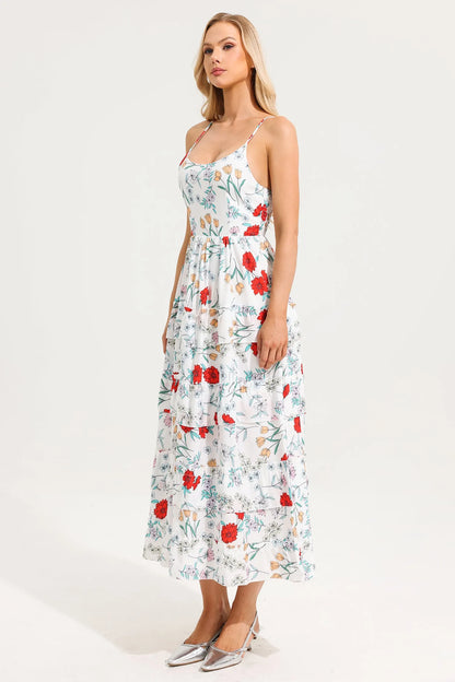 Tiered Cami Maxi Dress