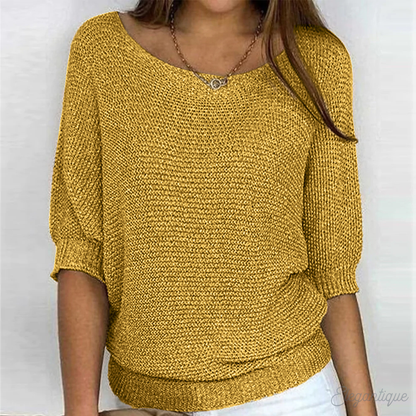 Gracefully Designed Sweater