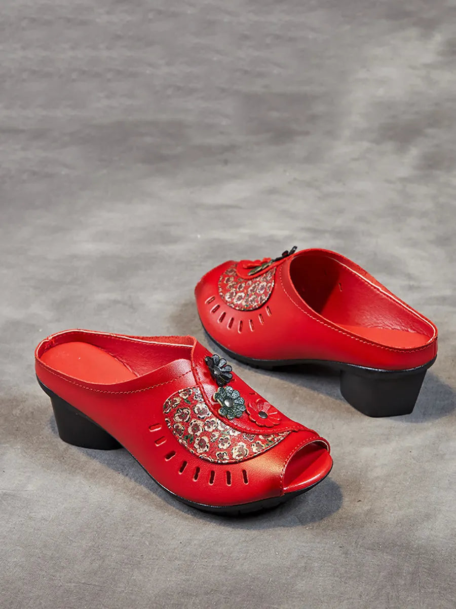 Vintage Inspired Sandals with a Contemporary Edge