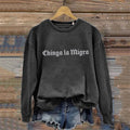 Comstylish Ice Out Chinga La Migra Washed Sweatshirt