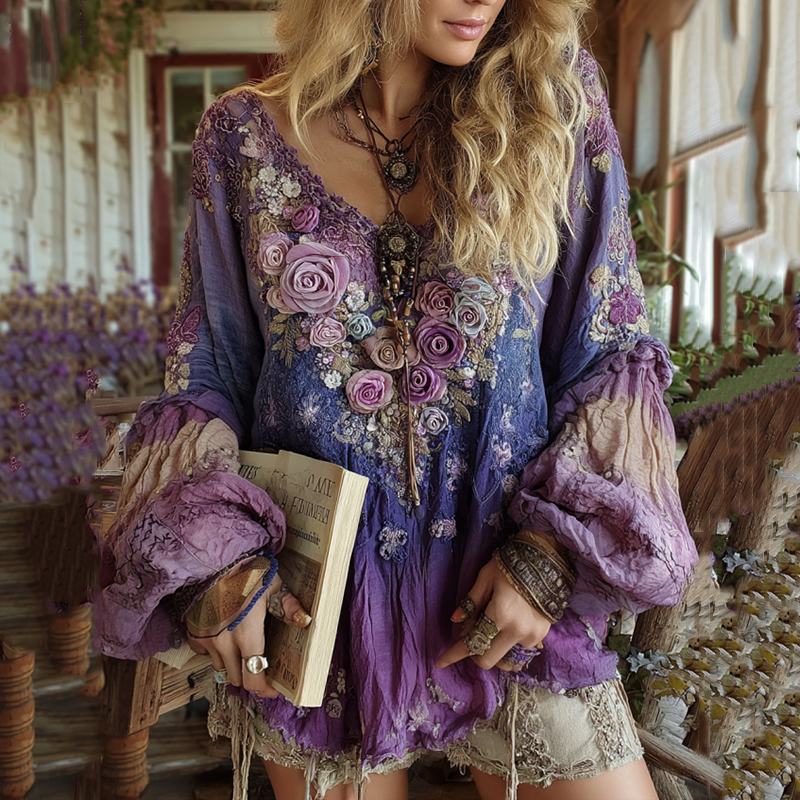 Blue purple