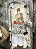 Japanese Art Linen Tunic elevenforest