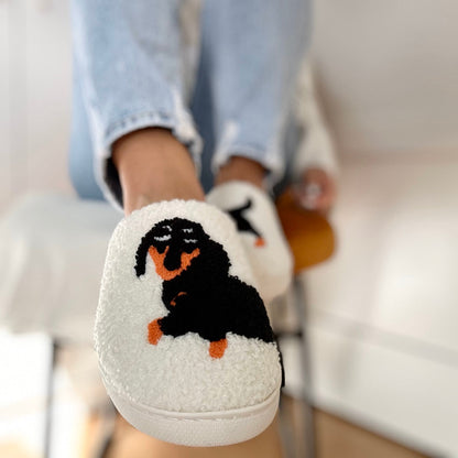 Dachshund Slip-on Slippers
