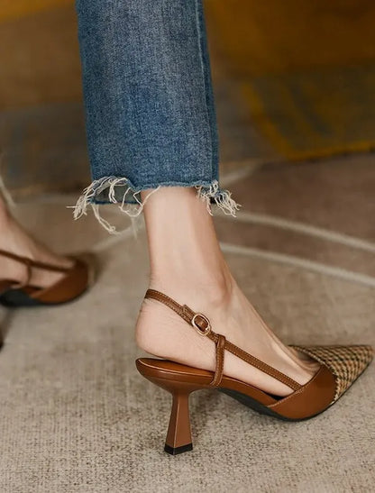 Subtly Elegant Heels with a Refined Vintage Look
