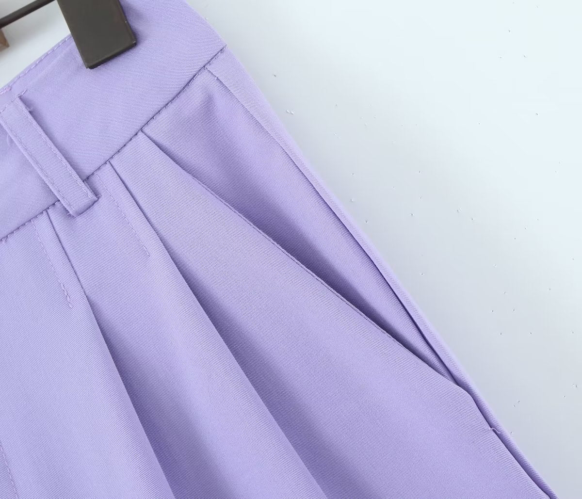 Winter Clothing Short Small Tank Top Top High Waist Buckle Pants Suit Set