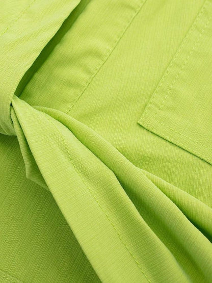 Kay Twisted Crop Linen Blouse