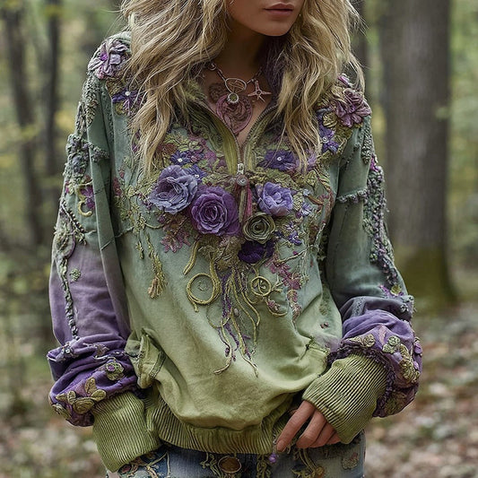 Purple green