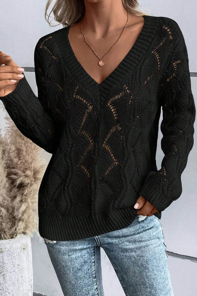 Gracefully Designed Sweater