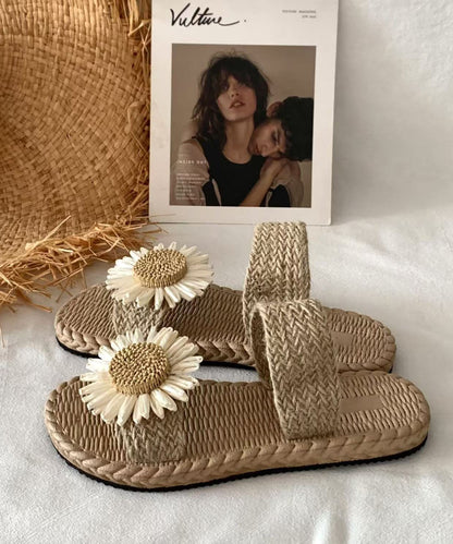 Subtly Elegant Slippers with a Refined Vintage Look
