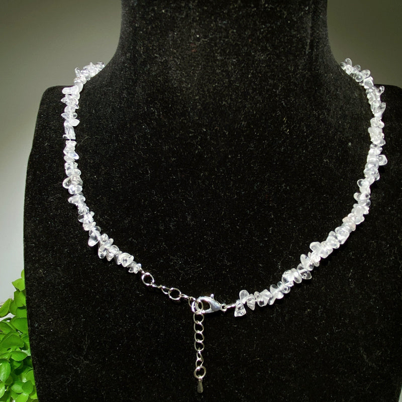 40cm Mixed Crystal Chips Spiritual Healing Necklace