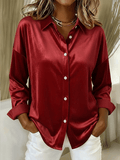 Women'S Casual Special Velvet Shirt 