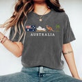 Comstylish Women's Australian Print Short Sleeve Casual T-shirt