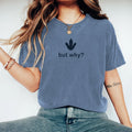 Comstylish But Why Penguin Claw Graphic Unisex Fit Comfy T-shirt