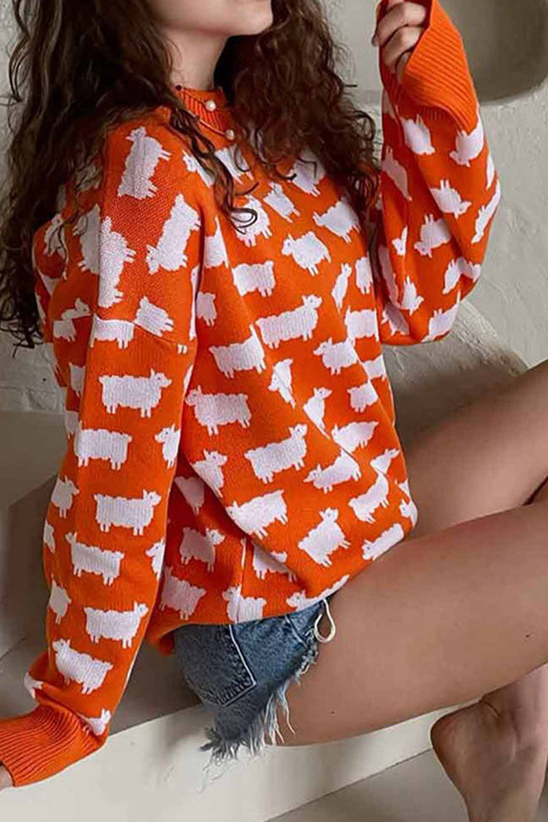 Gracefully Designed Sweater