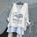 Dolphin Fish Biology Print Women's T-Shirt elevenforest